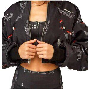 STUDIO R330 Short Jacket Black Lara